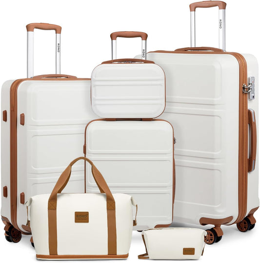 Set de 6 Valises de Voyage Rigide (55/65/74cm)