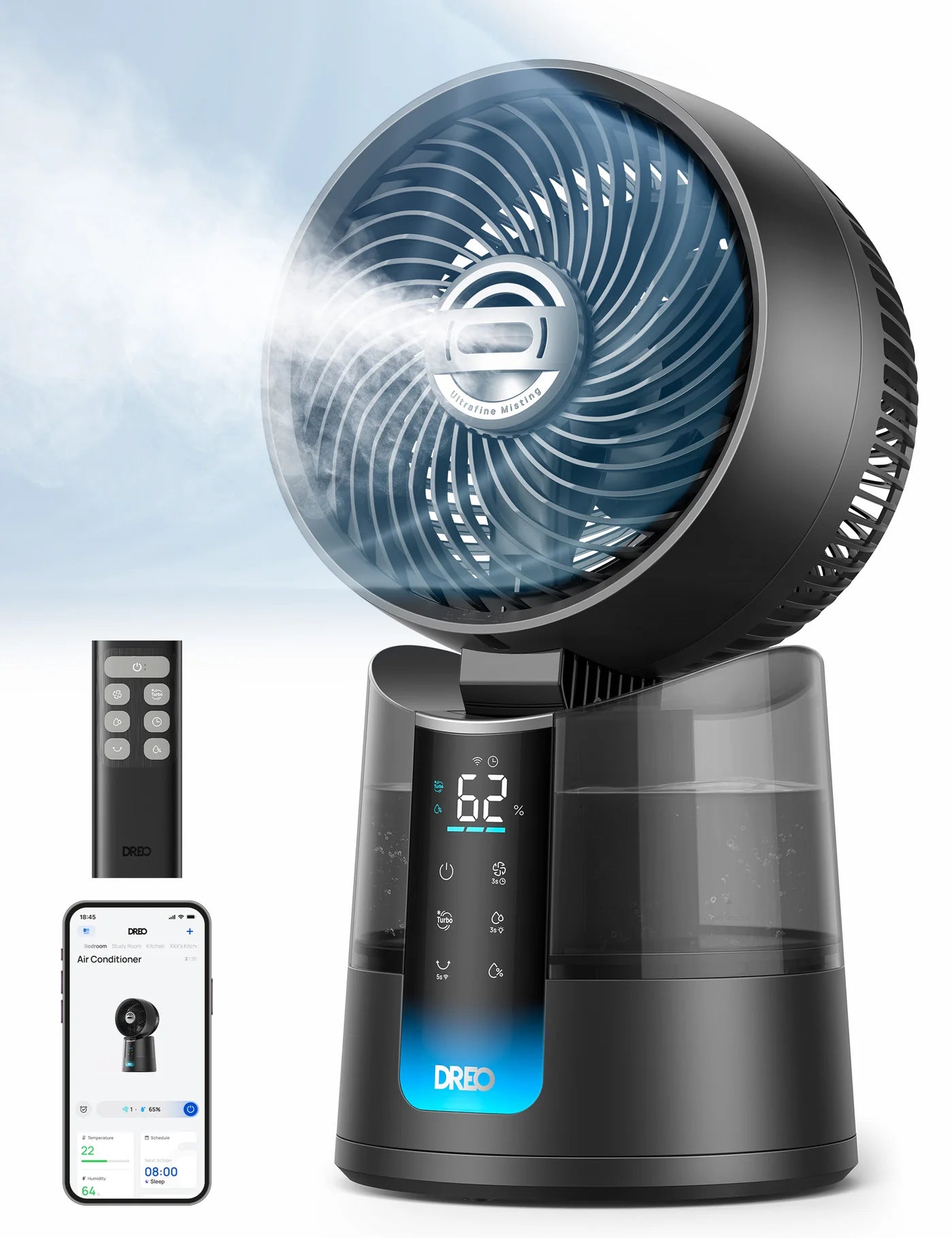 Ventilateur brumisateur TurboCool™ 516S