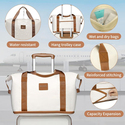 Set de 6 Valises de Voyage Rigide (55/65/74cm)