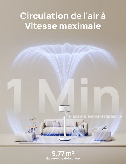 Ventilateur Pivotant Intelligent Dreo TurboPoly™ 508S – L’Air, enfin réinventé.