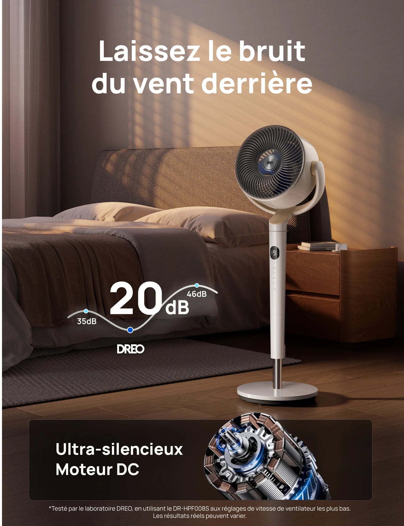 Ventilateur Pivotant Intelligent Dreo TurboPoly™ 508S – L’Air, enfin réinventé.
